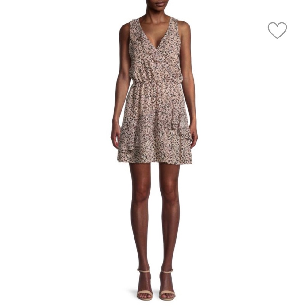 Parker Ruffle Cheetah Dress
